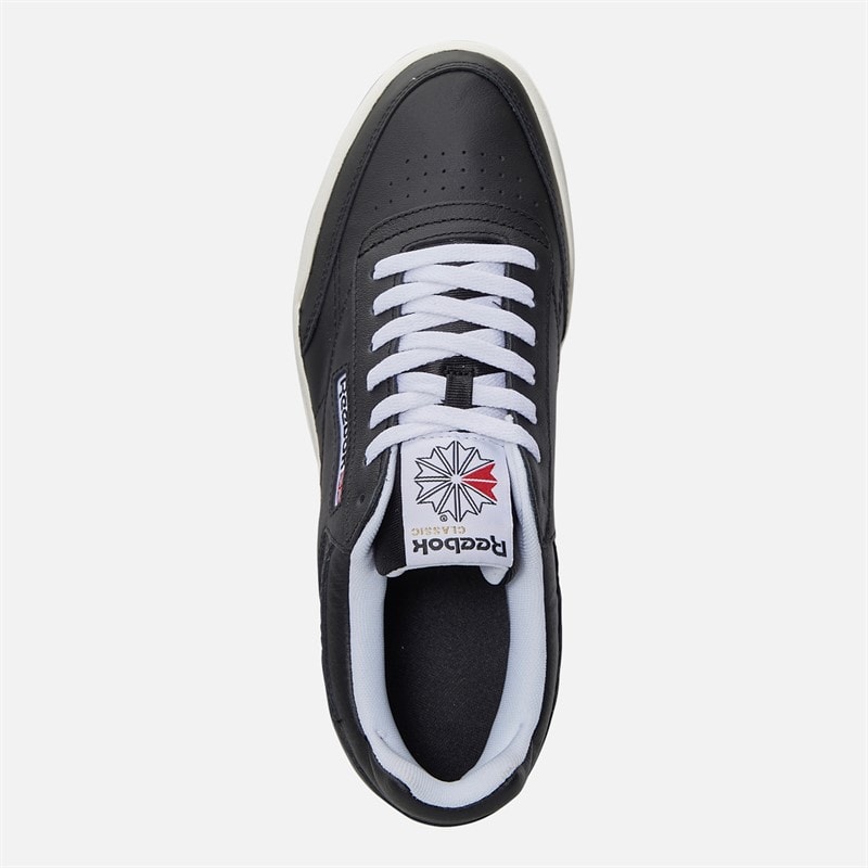 Reebok Club C Megacourt Træningssko Sort/Kridt/Hvid - Billede 4
