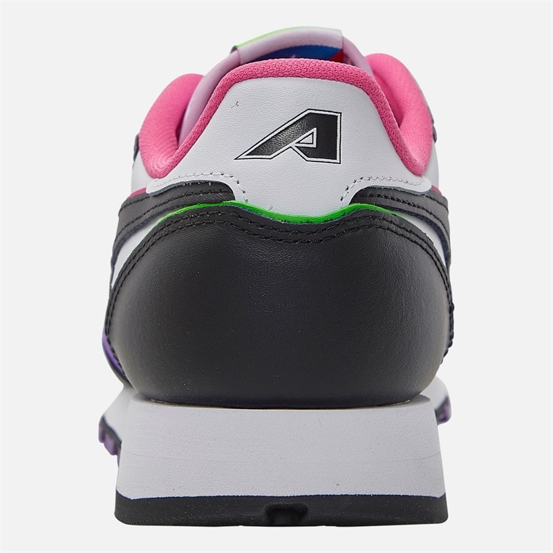 Reebok X Anuel AA Klassiske Læder 'Soy Leyenda' Træningssko Sort/Hvid/Pink - Billede 3