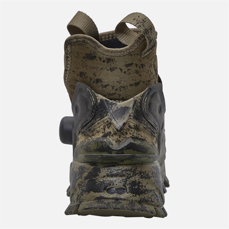 Reebok X Universal Monsters Instapump Fury 94 Mid 'Creature From The Black Lagoon' Træningssko Grøn/Grøn/Sort - Billede 3