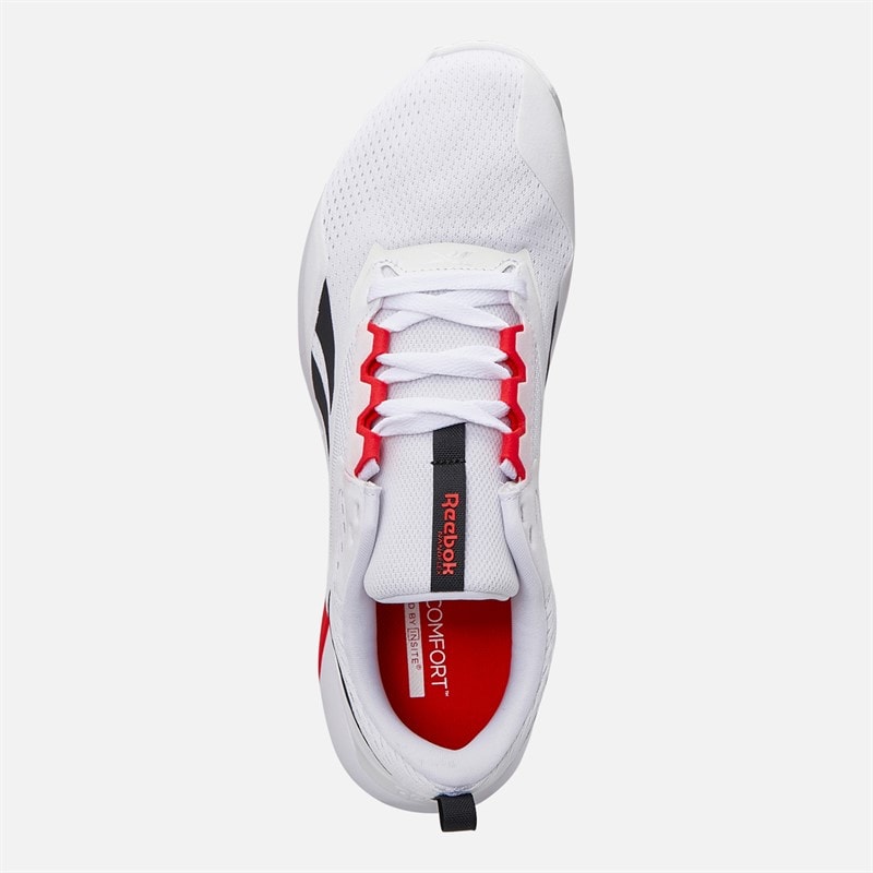 Reebok Herre Nanoflex TR 2 Træningssko Hvid/Sort/Energy Red - Billede 4