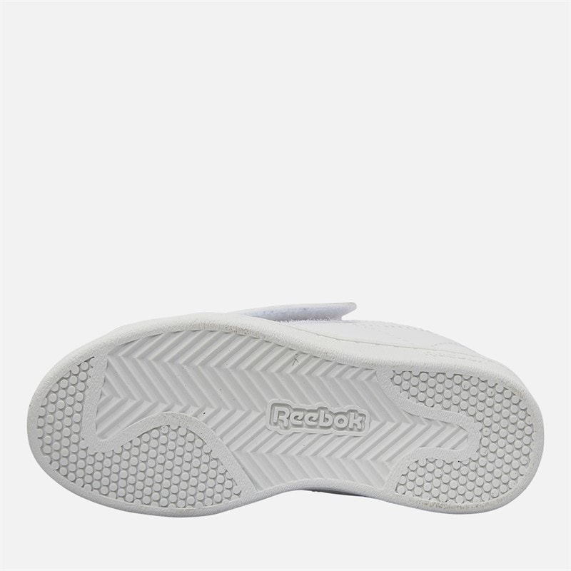 Reebok Babysko Court Clean Velcro Træningssko Hvid/Vector Blue/Vector Blue - Billede 2
