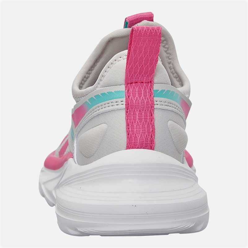 Reebok Piger Let Spinner Neutrale Løbesko Mist Grey/True Pink/Aqua - Billede 3