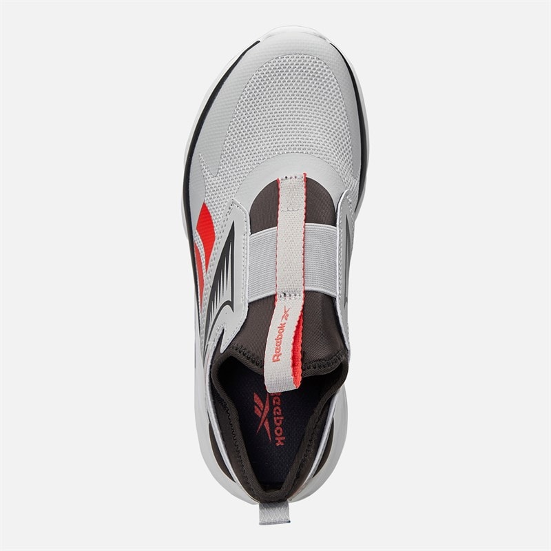 Reebok Junior Drenge Lite Spinner neutrale løbesko Washed Black/Grå/Energy Red - Billede 4