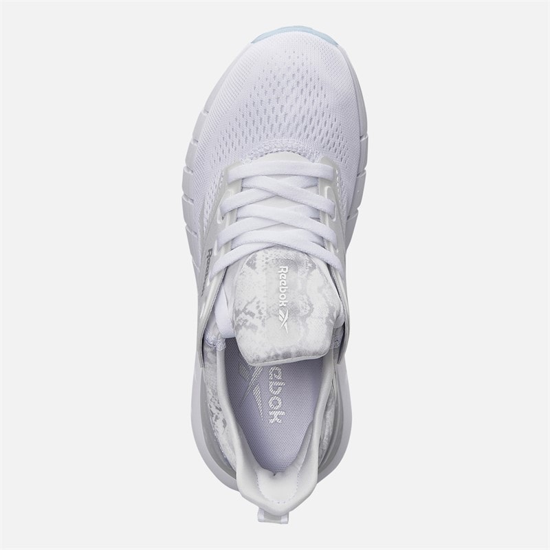 Reebok Dame Nano Gym Træningssko Hvid/Silver Metallic/Barely Grey - Billede 4