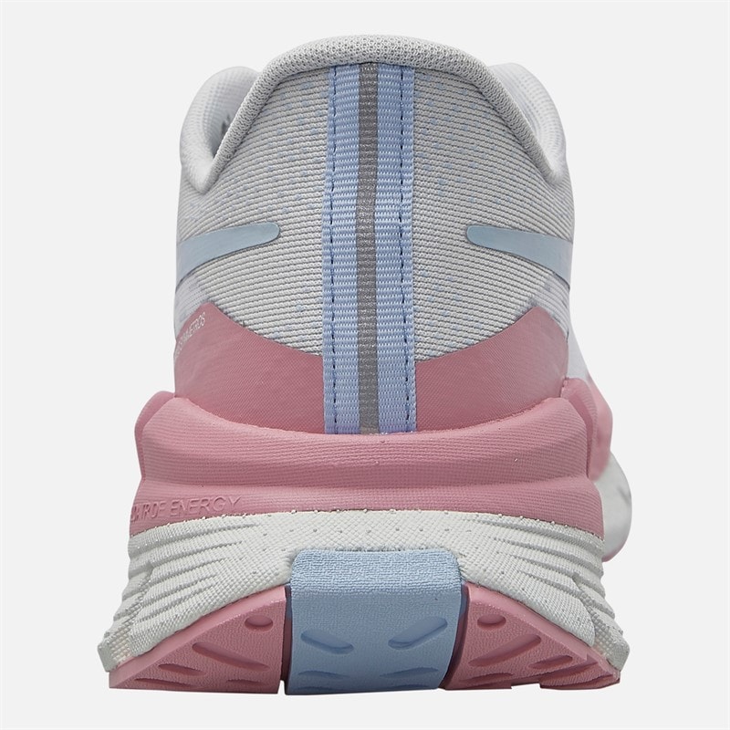 Reebok Dame Floatzig Symmetros Neutrale Løbesko Moon/Dusty Rose/Y2K Blue - Billede 3