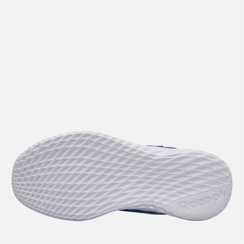 Reebok Børneløbesko Rush Runner 5 med elastiksnørebånd og velcrorem Neutral Vector Blue/Vector Blue/Hvid - Billede 2
