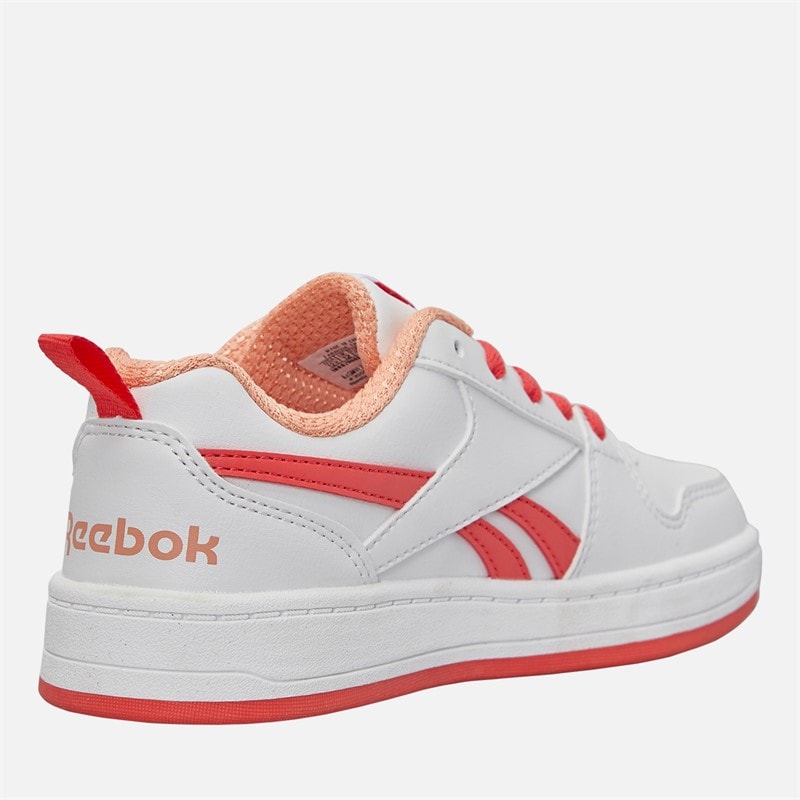 Reebok Piger Royal Prime 2.0 Træningssko Hvid/Sunset Coral/Sunkissed Orange - Billede 5
