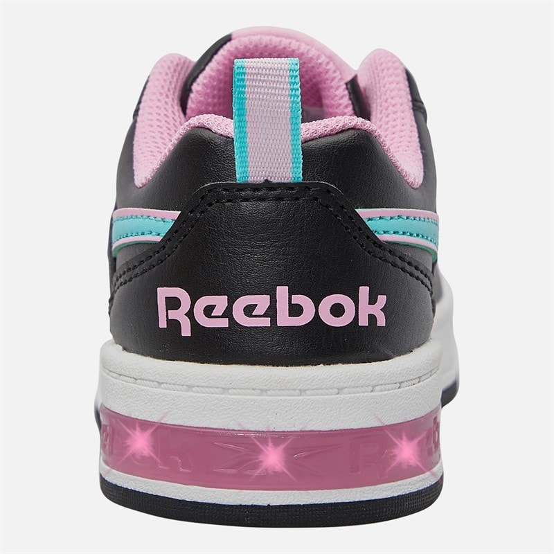 Reebok Piger Royal Prime Step N Flash Træningssko Sort/Astro Rose/Aqua - Billede 3