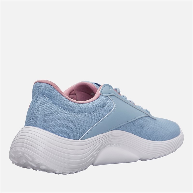 Reebok Dame Lite 4 Neutrale Løbesko Y2K Blue/Mist Grey/Dusty Rose - Billede 5