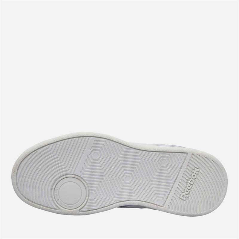Reebok Junior Piger Court Advance Træningssko Hvid/Hvid/Silver Metallic - Billede 2