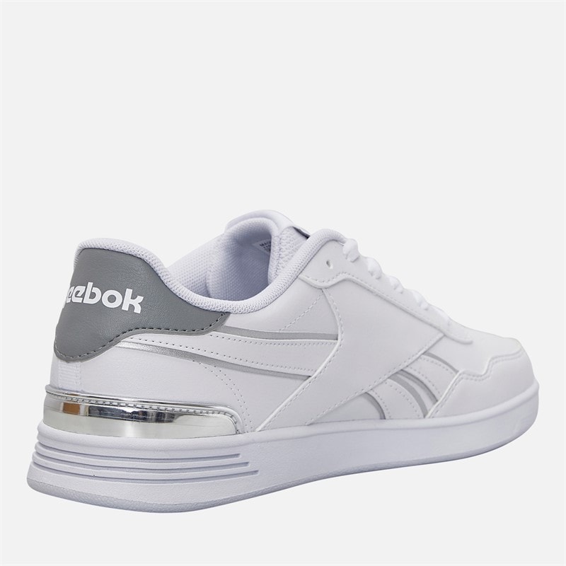 Reebok Dame Court Advance Træningssko Hvid/Grå/Chrome - Billede 5