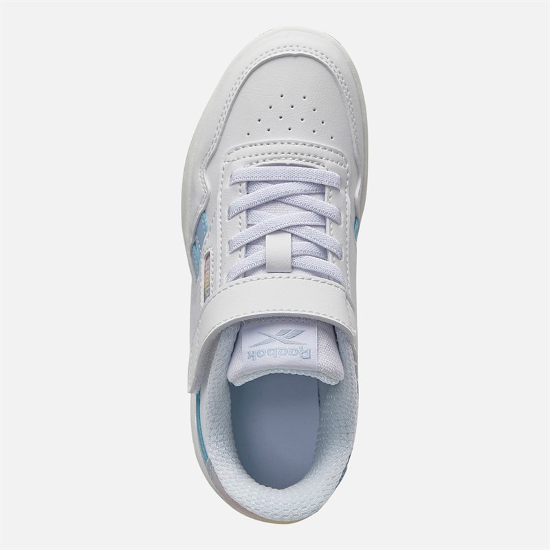 Reebok Piger Court Advance Træningssko Hvid/Y2K Blue/Bleached Yellow - Billede 4