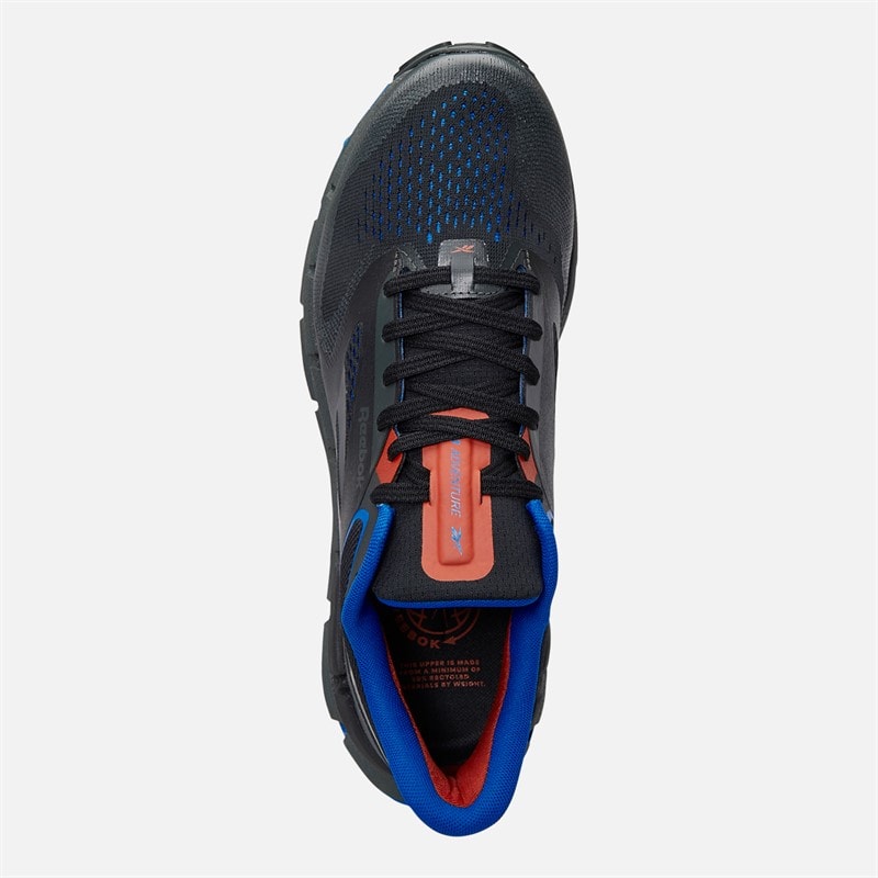 Reebok Herre FloatZig Adventure 1 Neutrale løbesko Sort/Grå/Optimum Blue - Billede 4
