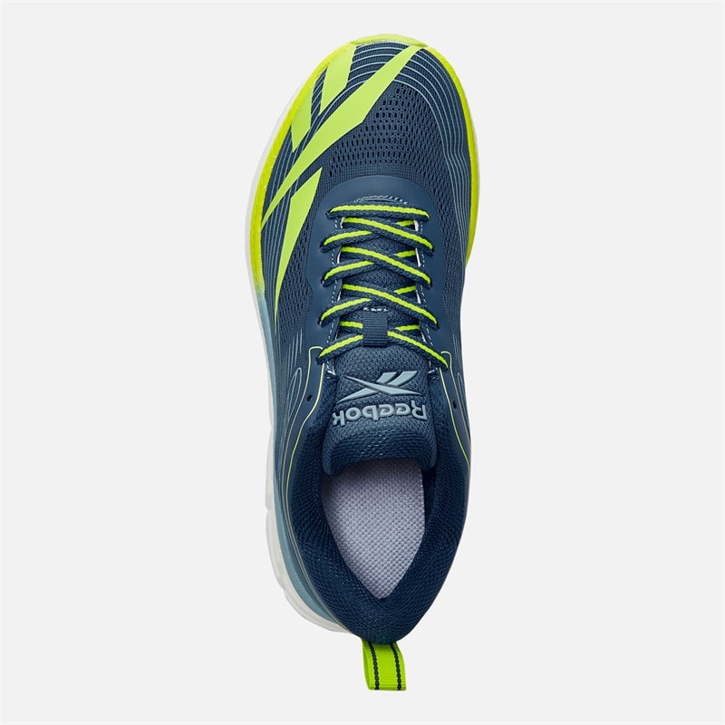 Reebok Junior Road Strider Neutrale Løbesko Athletic Blue/Warped Blue/Acid Yellow - Billede 4