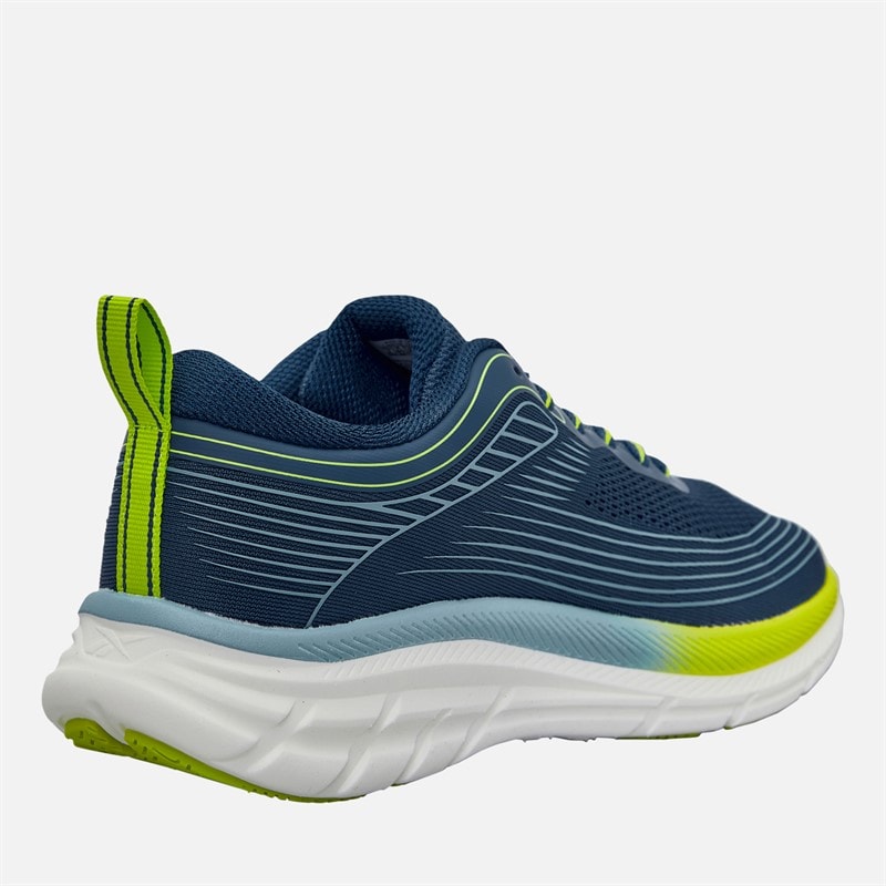 Reebok Junior Road Strider Neutrale Løbesko Athletic Blue/Warped Blue/Acid Yellow - Billede 5