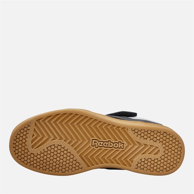Reebok Børne Smash Edge Elastisk Snøre og Top Rem Træningssko Sort/Hvid/Gummi - Billede 2