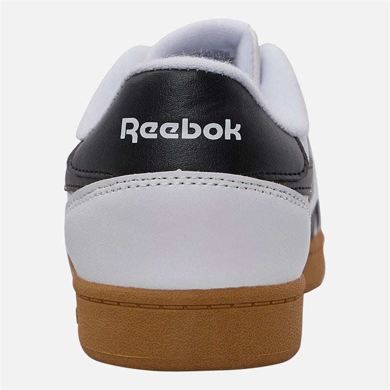 Reebok Junior Smash Edge Træningssko Hvid/Sort/Gumme - Billede 3