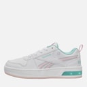 Reebok Piger Royal Prime Step N Flash Træningssko Hvid/Frosted Berry/Glitch Aqua