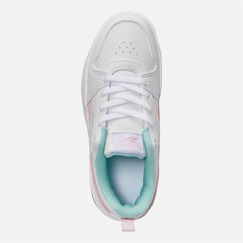 Reebok Piger Royal Prime Step N Flash Træningssko Hvid/Frosted Berry/Glitch Aqua - Billede 4