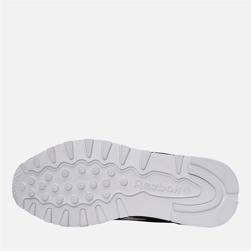 Reebok Junior Drenge klassiske nylon træningssko Sort/Sort/Hvid - Billede 2