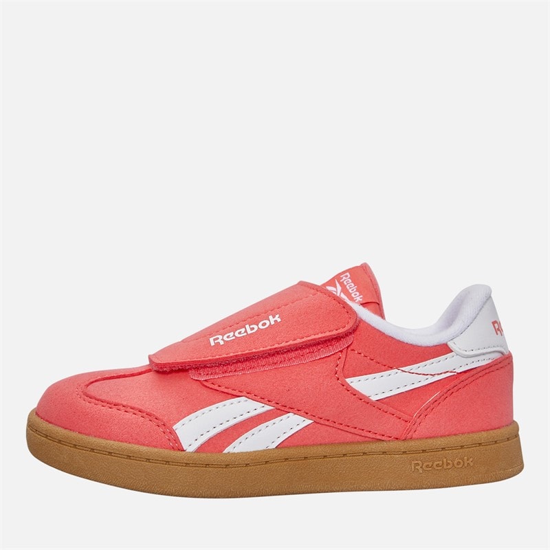 Reebok Baby Smash Kant Krog Og Løkke Træningssko Solnedgangskoral/Elektrisk rav/Gummi