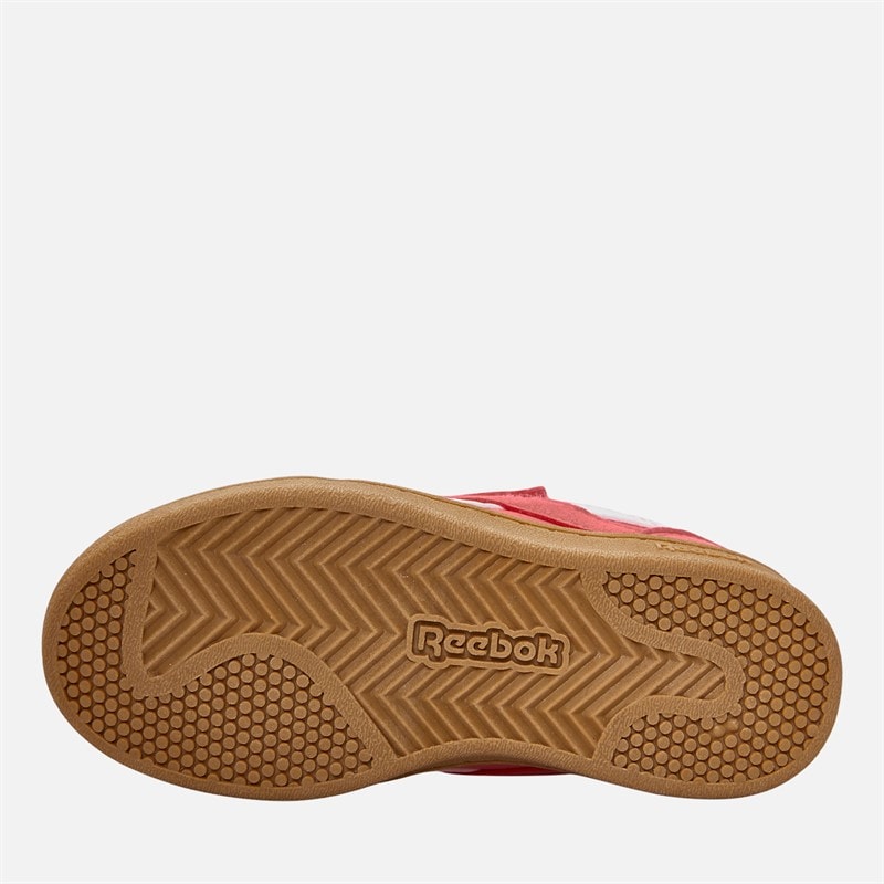 Reebok Baby Smash Kant Krog Og Løkke Træningssko Solnedgangskoral/Elektrisk rav/Gummi - Billede 2
