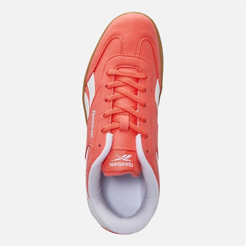 Reebok Junior Smash Edge Træningssko Sunset Coral/Electric Amber/Gum - Billede 4