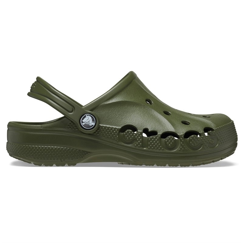 Crocs Børne Baya Træsko Army Grøn - Billede 4