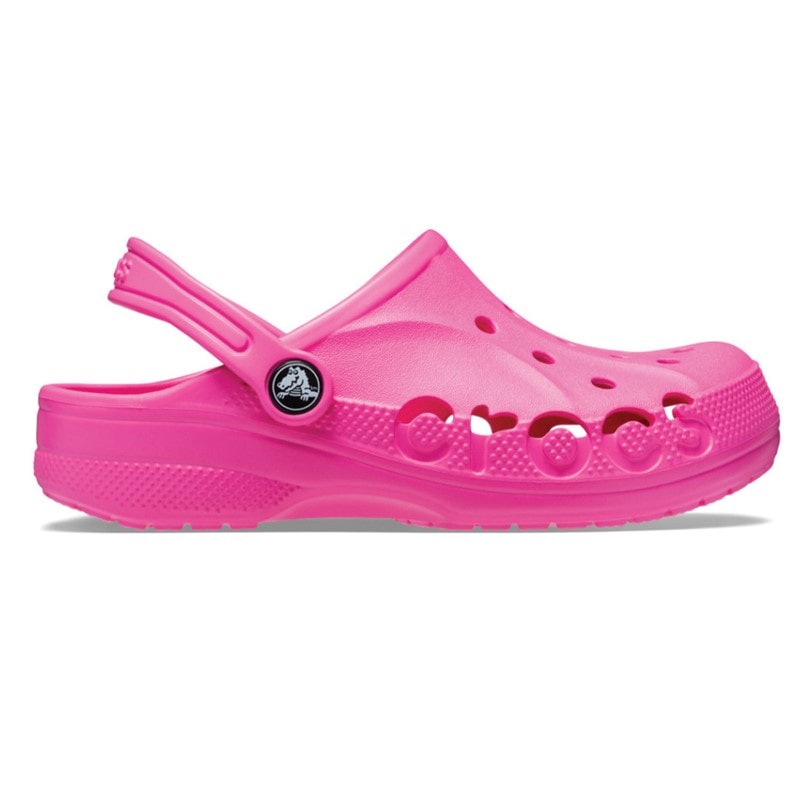 Crocs Junior Baya Træsko Elektrisk Rosa - Billede 4