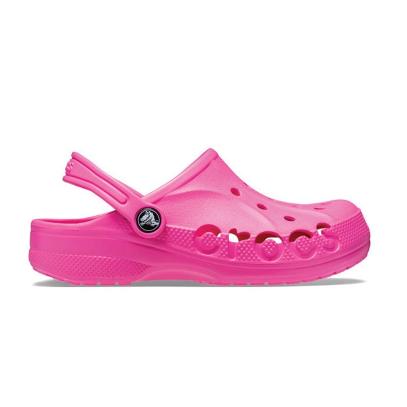 Crocs Børne Baya Clogs Elektrisk Pink - Billede 4