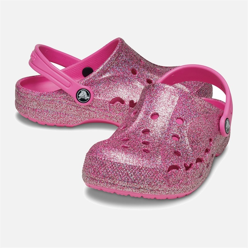 Crocs Piger Baya Glitter Træsko Glam Glitter - Billede 1