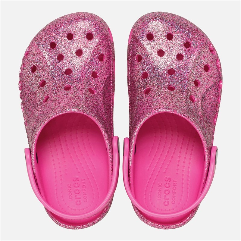 Crocs Piger Baya Glitter Træsko Glam Glitter - Billede 4