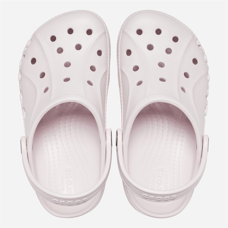 Crocs Børne Baya T Clogs Barely Pink - Billede 3