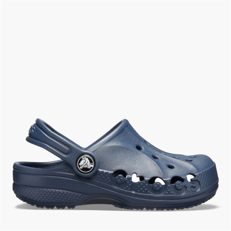 Crocs Børne Baya T Clogs Navy - Billede 1