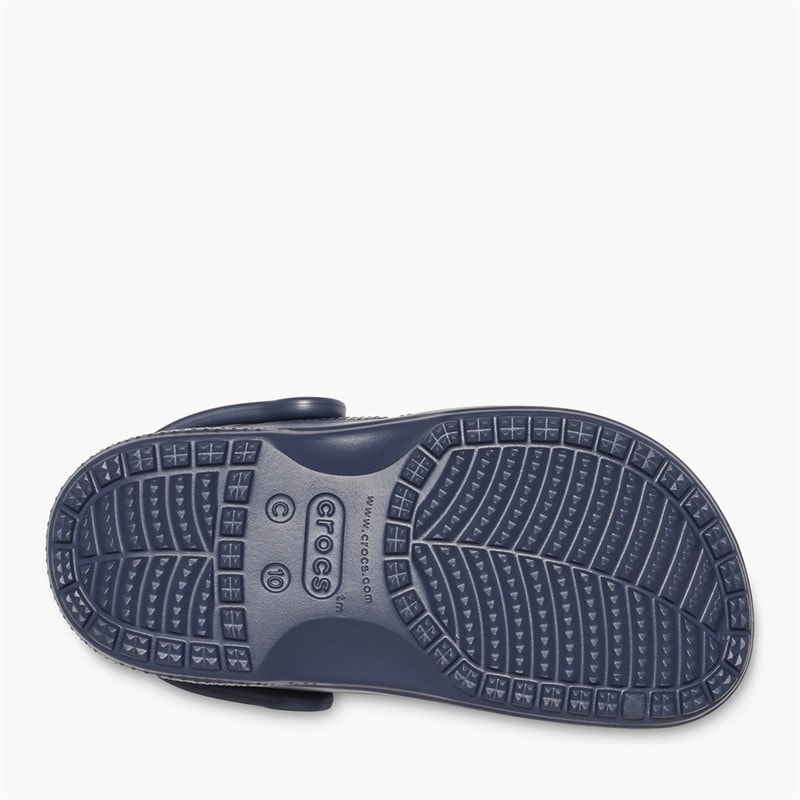 Crocs Børne Baya T Clogs Navy - Billede 2