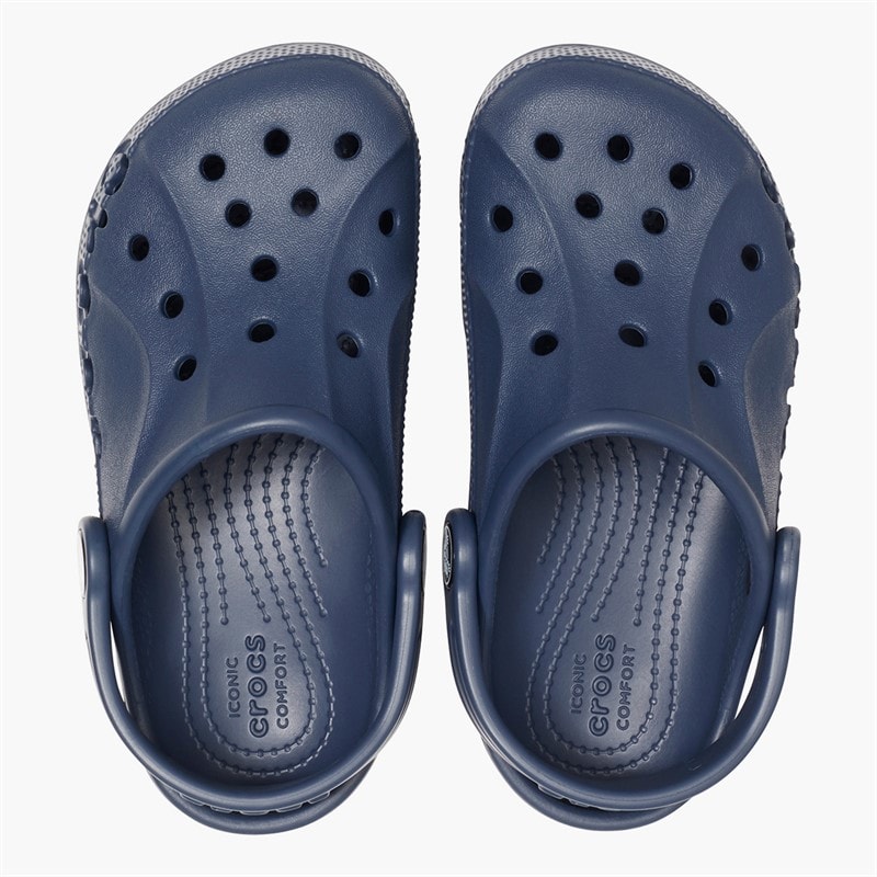 Crocs Børne Baya T Clogs Navy - Billede 4