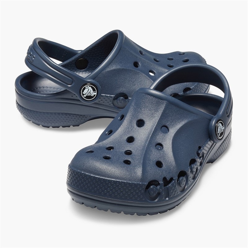 Crocs Børne Baya T Clogs Navy - Billede 5