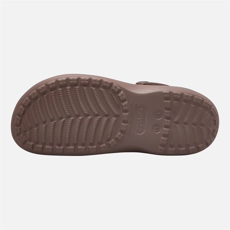 Crocs Dame Baya Platform Træsko Truffle - Billede 3