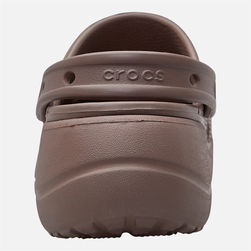 Crocs Dame Baya Platform Træsko Truffle - Billede 4