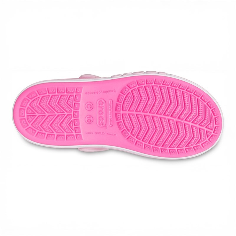 Crocs Piger Bayaband T Sandal Electric Pink - Billede 2
