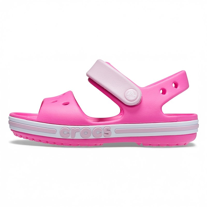 Crocs Piger Bayaband T Sandal Electric Pink - Billede 5