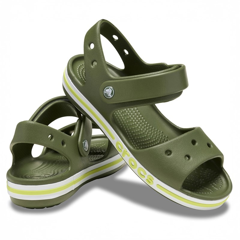 Crocs Børn Bayaband K Sandal Army Green - Billede 1
