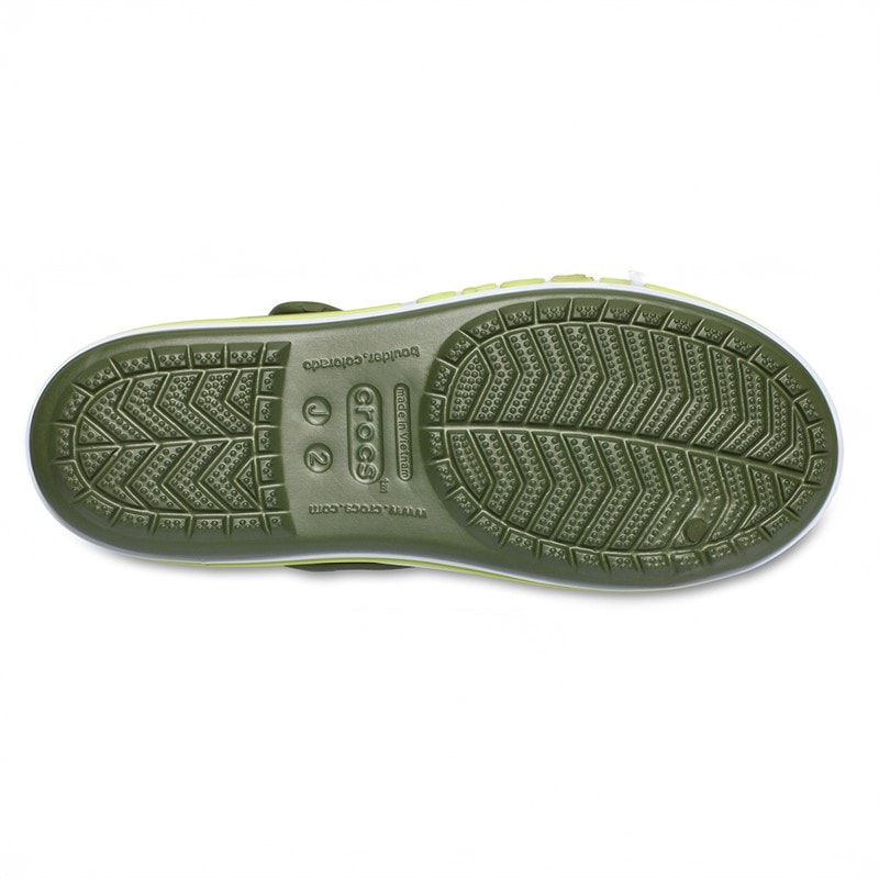 Crocs Børn Bayaband K Sandal Army Green - Billede 2