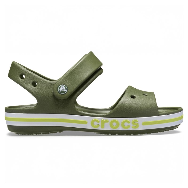 Crocs Børn Bayaband K Sandal Army Green - Billede 5