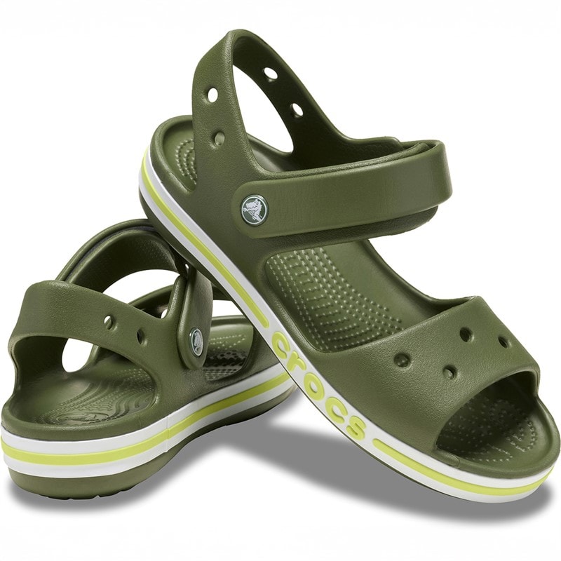 Crocs Børn Bayaband T Sandaler Army Green - Billede 1