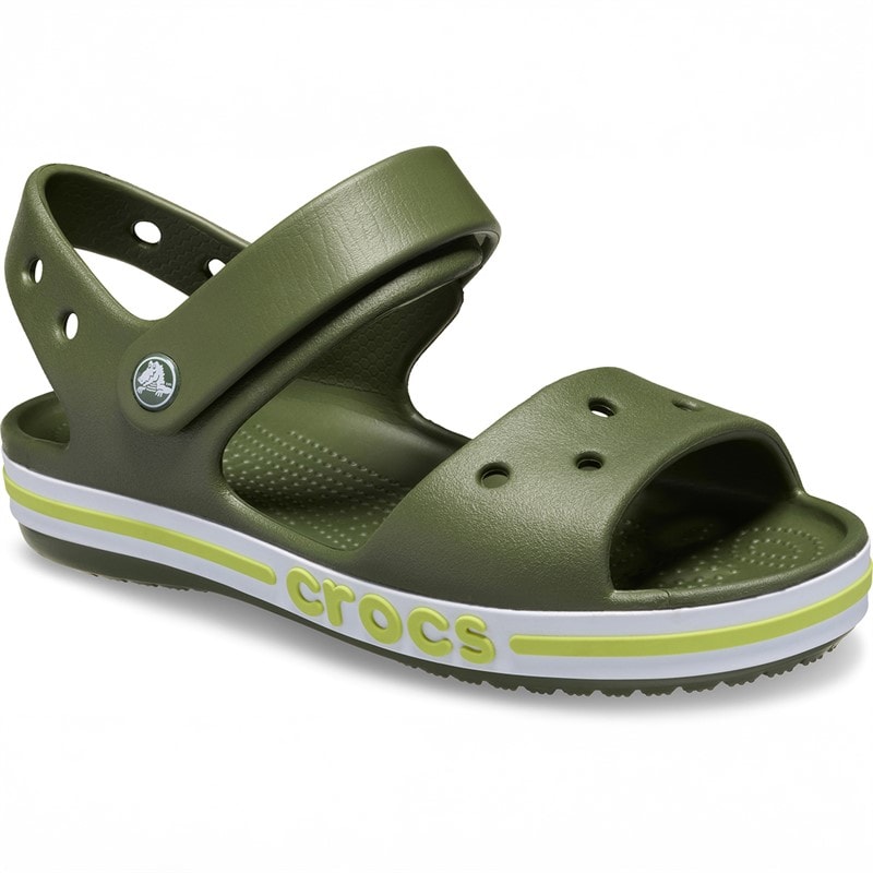 Crocs Børn Bayaband T Sandaler Army Green - Billede 5