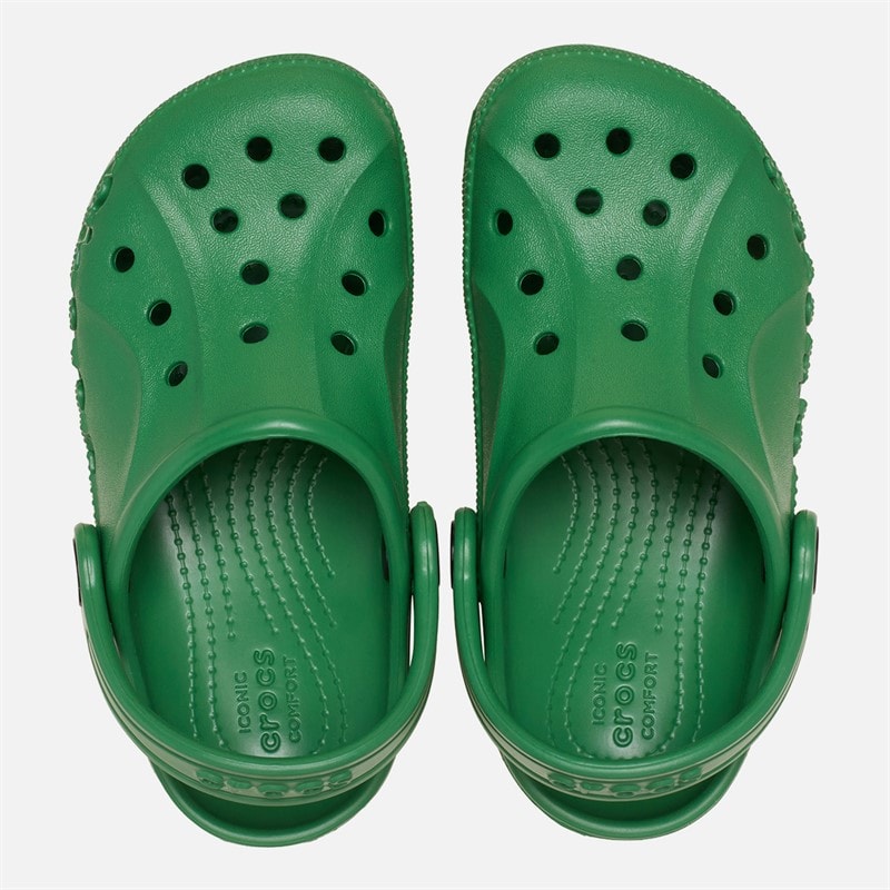 Crocs Børn Baya T Clog Kelly Green - Billede 4