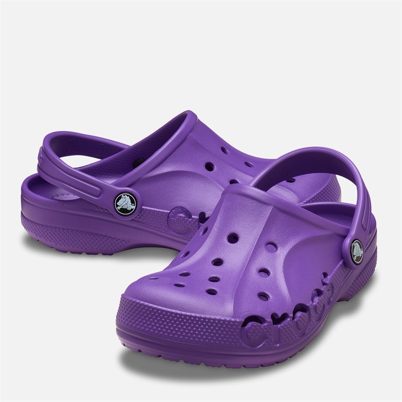 Crocs Børn Baya K Clog Neon Purple - Billede 1