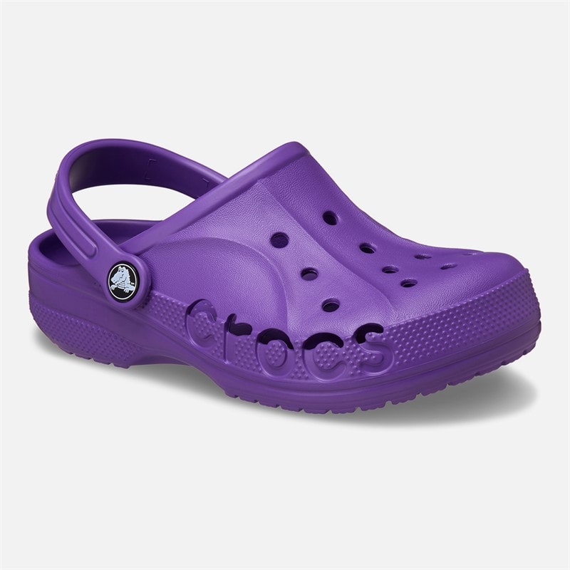 Crocs Børn Baya K Clog Neon Purple - Billede 4