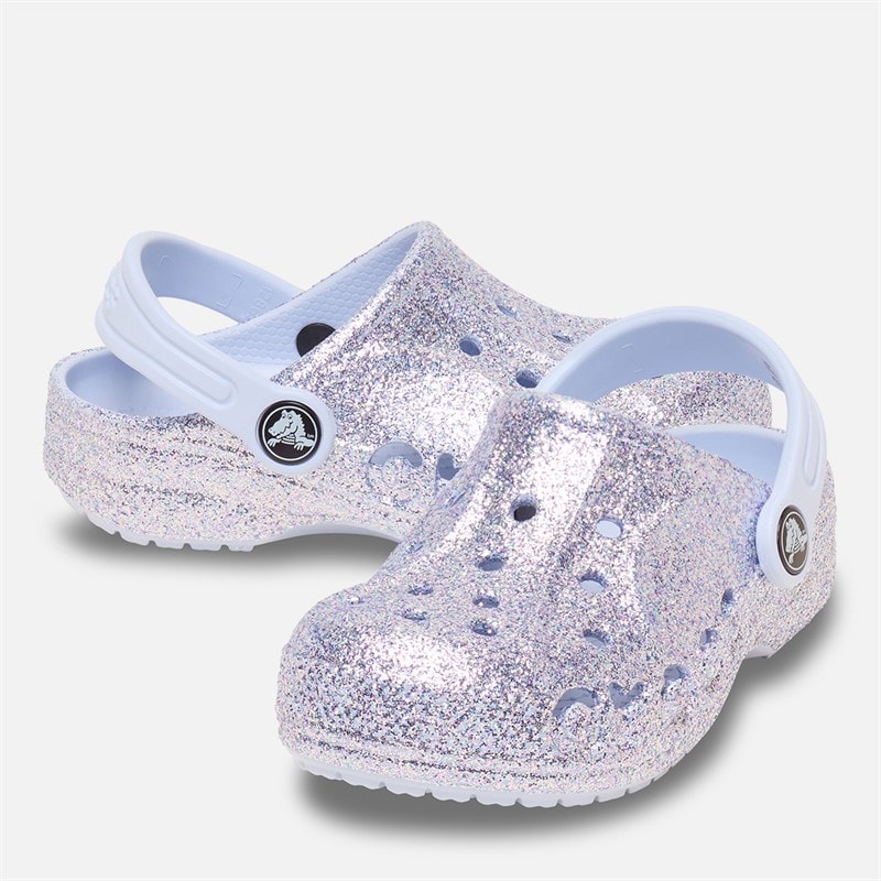 Crocs Piger Baya Glitter T Clogs Dreamscape - Billede 1